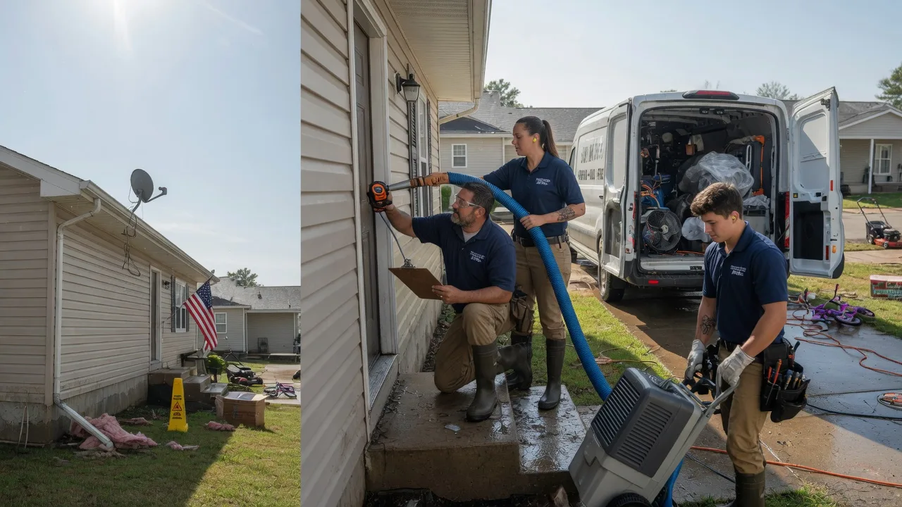 Ceiling Water Damage Restoration in Martha, OK near me